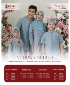 KEKE Gamis Anak GAK SR VERONA