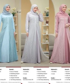 KEKE Gamis Dewasa KAMISHA DRESS 09
