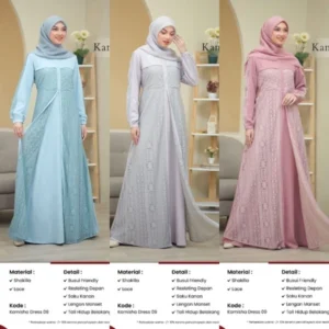 KEKE Gamis Dewasa KAMISHA DRESS 09