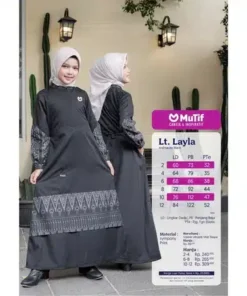 MUTIF Gamis Anak LITTLE LAYLA