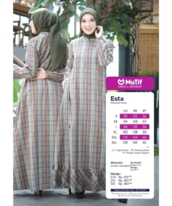 MUTIF Gamis Dewasa Esta