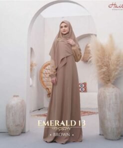 HAITWO Gamis Dewasa EMERALD 013 - Brown