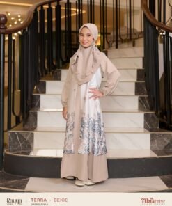 NIBRAS Gamis Anak Terra Beige