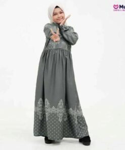 Mutif Gamis Anak Azzura Azzam Green Bay