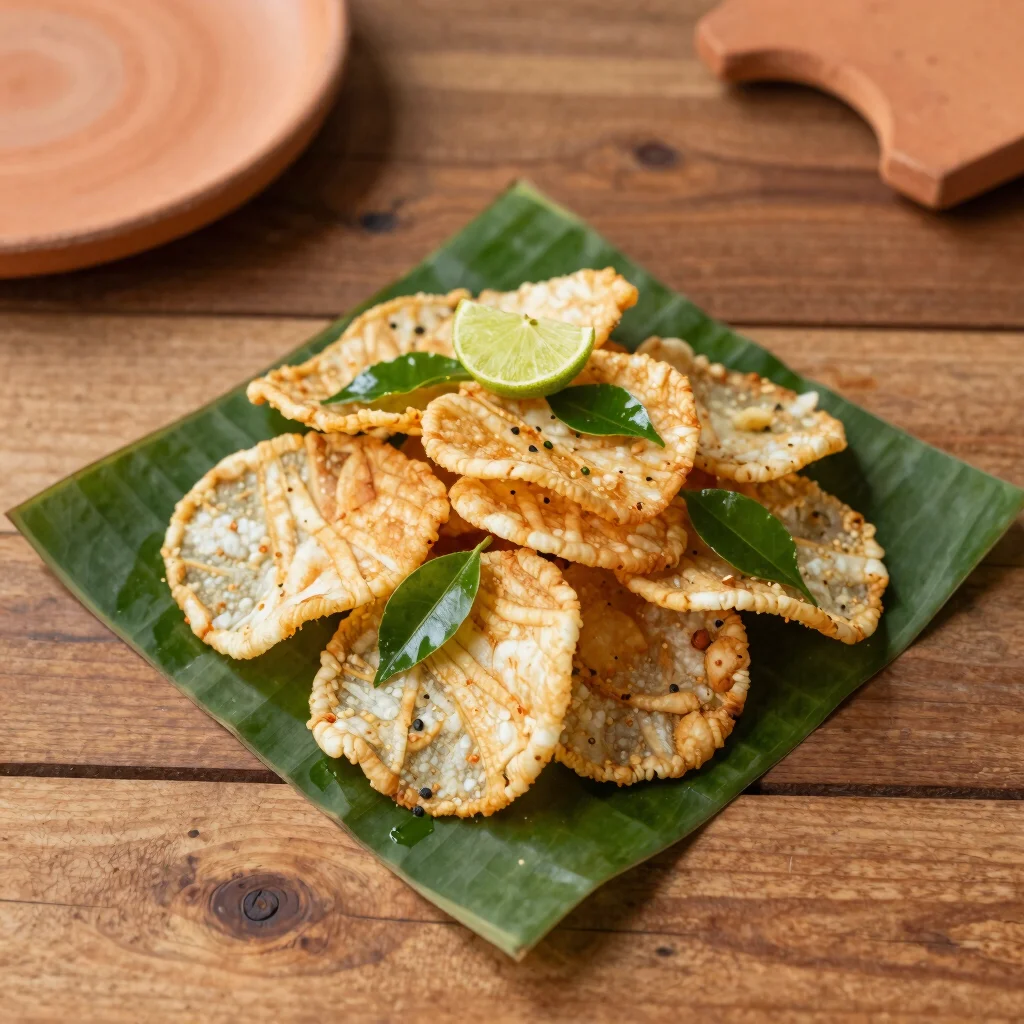 Kaffir Lime Tempeh Chips
