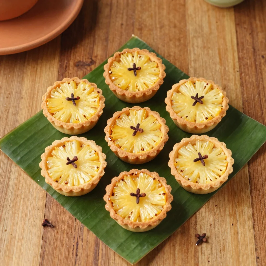 Clove Infused Pineapple Nastar Tarts